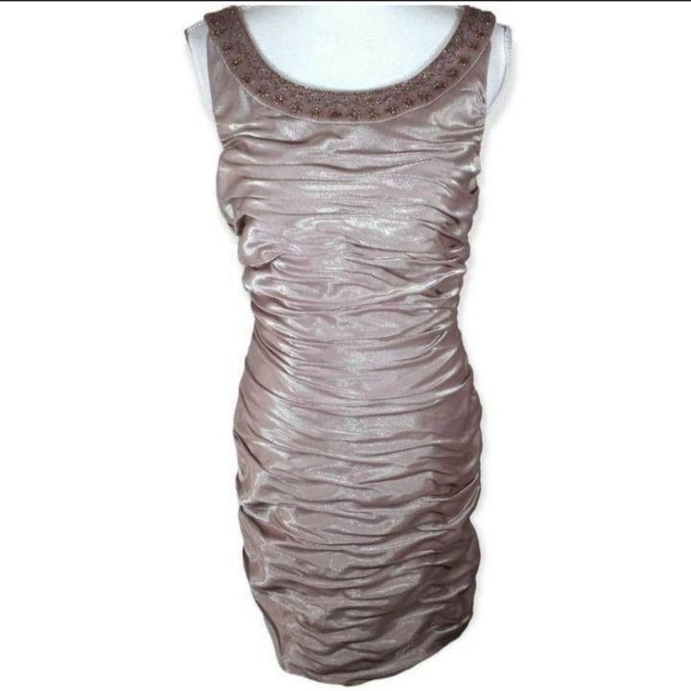 Y2K Cachet above the knee evening dress